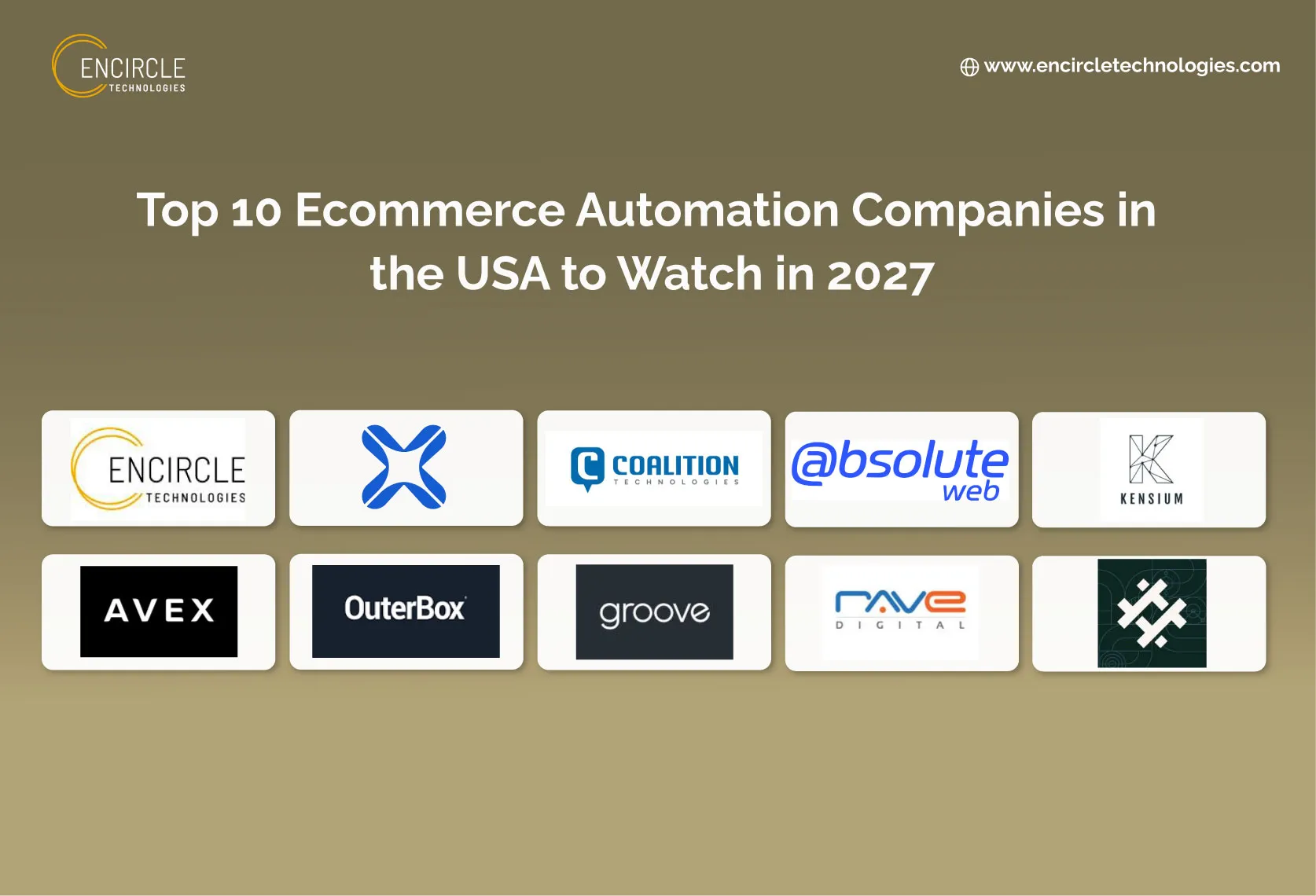 Top 10 Ecommerce Automation Companies in the USA to Watch in 2027